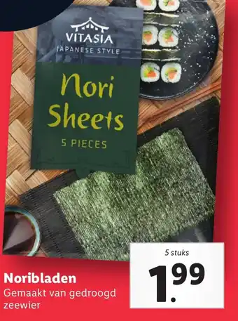 Lidl Noribladen aanbieding