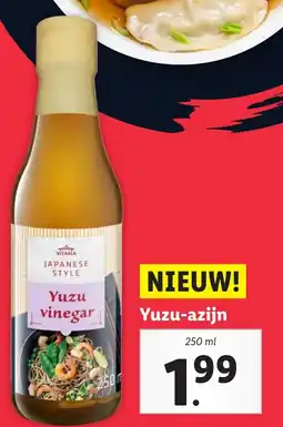 Lidl Yuzu azijn aanbieding