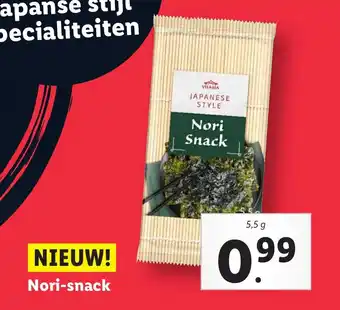 Lidl Nori Snack aanbieding