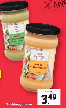 Lidl Sushimayonaise aanbieding