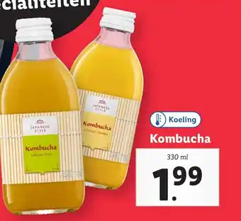 Lidl Kombucha aanbieding