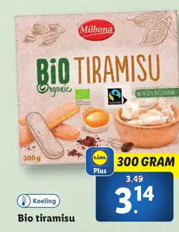 Lidl Bio tiramisu aanbieding