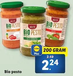 Lidl Bio pesto aanbieding