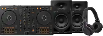 Coolblue Pioneer DJ DDJ-FLX4 + Pioneer DJ HDJ-CUE1 + Pioneer DJ DM-40-BT aanbieding