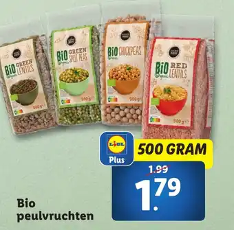 Lidl Bio peulvruchten aanbieding