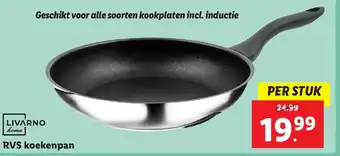 Lidl RVS koekenpan aanbieding