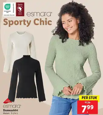 Lidl esmara Damesshirt aanbieding