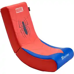 MediaMarkt X-rocker Marvel Spider-man Gamestoel Rood aanbieding