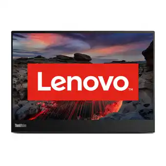 MediaMarkt Lenovo Thinkvision M14t Gen 2 - 14 Inch 2240 X 1400 (2k) Ips-paneel In Hoogte Verstelbaar aanbieding