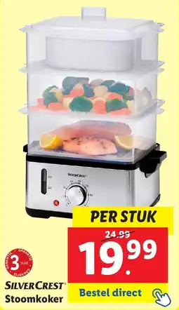 Lidl Stoomkoker aanbieding