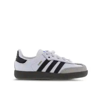 Foot Locker Adidas Samba Unisex Schoenen - Wit - Maat: 20 - Leer - Foot Locker aanbieding