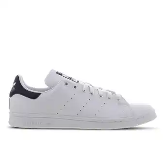 Foot Locker Adidas Stan Smith Heren Schoenen - Wit - Maat: 41 1/3 - Synthetisch - Foot Locker aanbieding