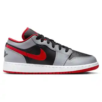 Foot Locker Jordan 1 Low Unisex Schoenen - Zwart - Maat: 36.5 - Leer - Foot Locker aanbieding