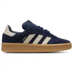 Foot Locker Adidas Samba Heren Schoenen - Blauw - Maat: 41 1/3 - Leer - Foot Locker aanbieding