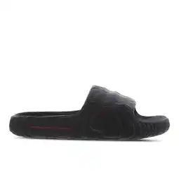 Foot Locker Adidas adilette Heren Slippers en Sandalen - Zwart - Maat: 44 2/3 - Synthetisch - Foot Locker aanbieding