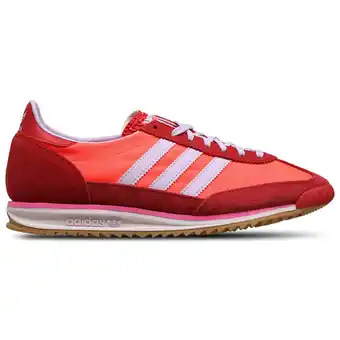 Foot Locker Adidas SL 72 Dames Schoenen - Rood - Maat: 37 1/3 - Suède - Foot Locker aanbieding