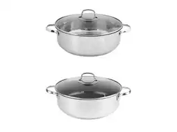 Lidl LIVARNO home RVS kookpan Ø 28 cm aanbieding