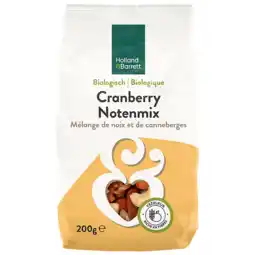 Holland & Barrett Holland & Barrett Biologische Cranberry Notenmix - 200g aanbieding