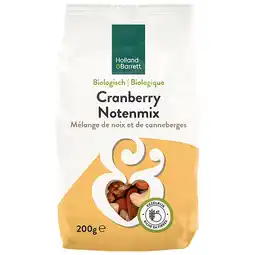 Holland & Barrett Holland & Barrett Biologische Cranberry Notenmix - 200g aanbieding