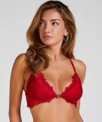 Hunkemoller Hunkemöller Bralette Charlotta Rood aanbieding