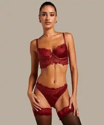 Hunkemoller Hunkemöller String Zoe Rood aanbieding