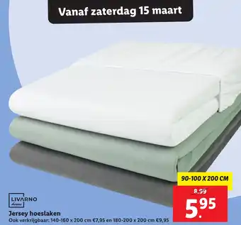 Lidl Jersey hoeslaken aanbieding