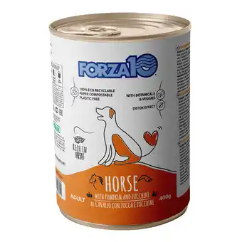 Zooplus 24x400g Forza10 Onderhoudspaard Paard & Pompoen natvoer voor honden aanbieding