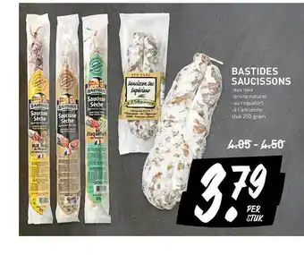 De Kweker Bastides Saucissons aanbieding