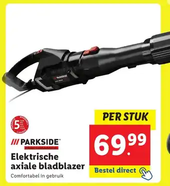 Lidl Elektrische axiale bladblazer aanbieding