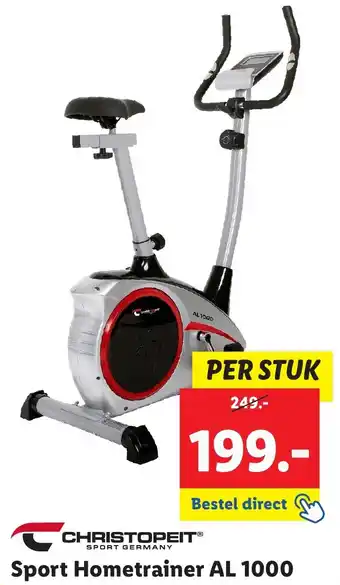 Lidl Sport Hometrainer AL 1000 aanbieding