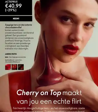 Oriflame Love potion cherry on top eau de parfum aanbieding