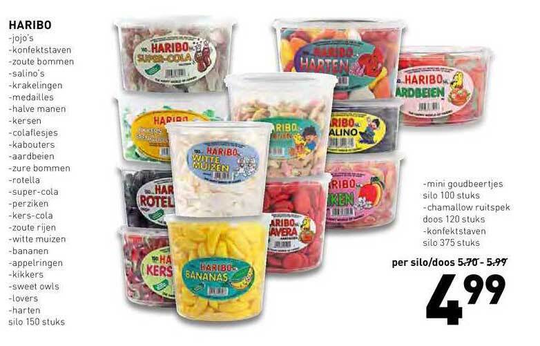 Haribo Normal Haribo aanbieding bij De Kweker