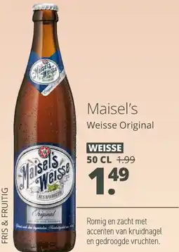 Mitra Maisel's Weisse Original aanbieding