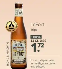 Mitra LeFort Tripel aanbieding