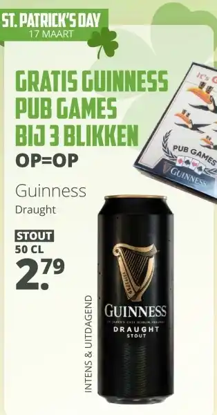 Mitra Guinness Draught aanbieding