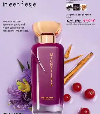 Oriflame Magnetista eau de parfum aanbieding