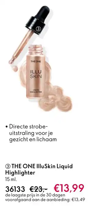 Oriflame The one illuskin liquid highlighter aanbieding