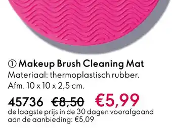 Oriflame Makeup Brush Cleaning Mat aanbieding