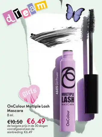 Oriflame OnColour Multiple Lash Mascara aanbieding