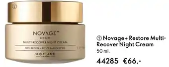 Oriflame Novage+ Restore Multi-Recover Night Cream aanbieding