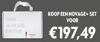 Oriflame Koop een novage+ set voor aanbieding