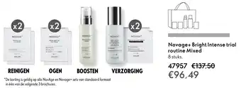 Oriflame Novage+ Bright Intense trial routine Mixed aanbieding