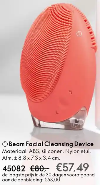 Oriflame Beam Facial Cleansing Device aanbieding
