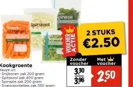 Vomar Voordeelmarkt Kookgroente aanbieding