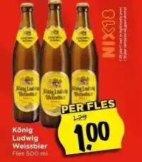 Vomar Voordeelmarkt König Ludwig Weissbier aanbieding