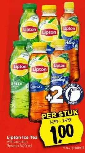 Vomar Voordeelmarkt Lipton Ice Tea aanbieding