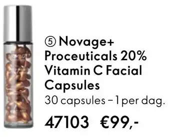 Oriflame Novage+ Proceuticals 20% Vitamin C Facial Capsules aanbieding