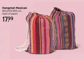 Xenos Hangmat Mexican - paars - 90x265 cm aanbieding