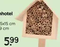 Xenos Insectenhotel op stok - diverse varianten - 29.5x11.5x7.6 cm aanbieding