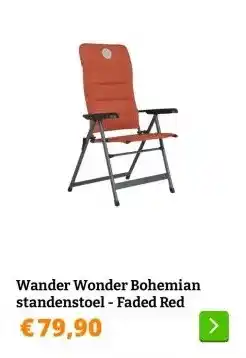 Obelink Wander Wonder Bohemian standenstoel  Faded Red aanbieding